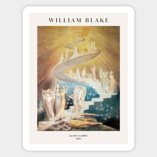 William Blake - Jacob's Ladder Sticker